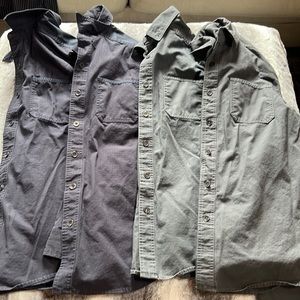 Bundle of 4 mens Ridgecut heavyweight work shirt jacket